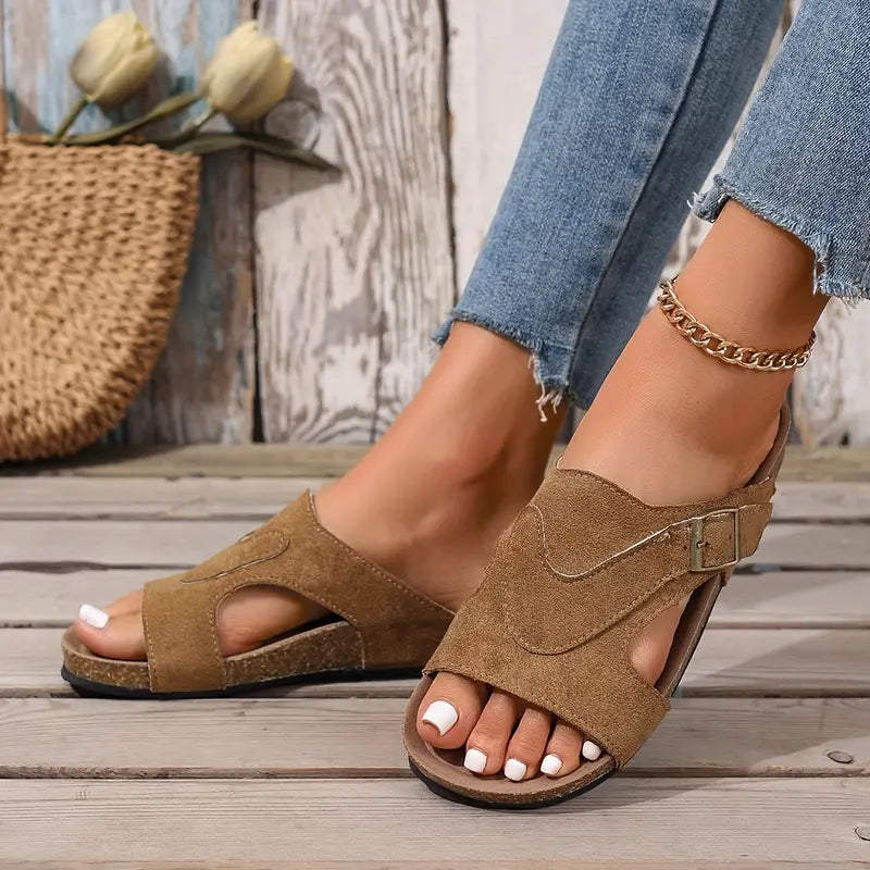 Lydia | Comfortable Summer Slip-On Sandals