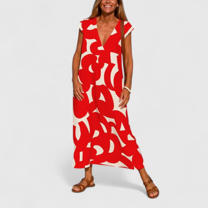 MIRAVELYN – SOPHISTICATED MAXI DRESS