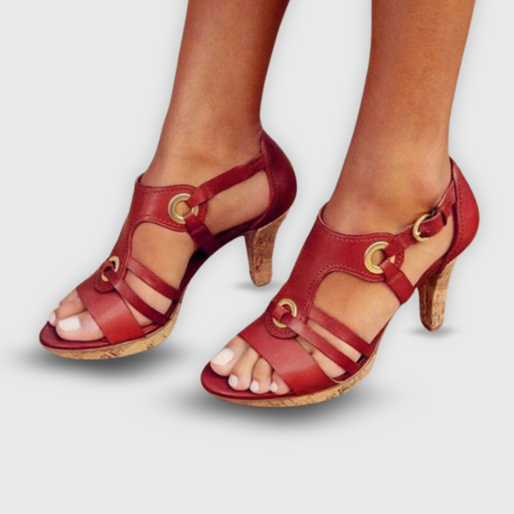Deborah | Stylish Elegant Strappy Heels