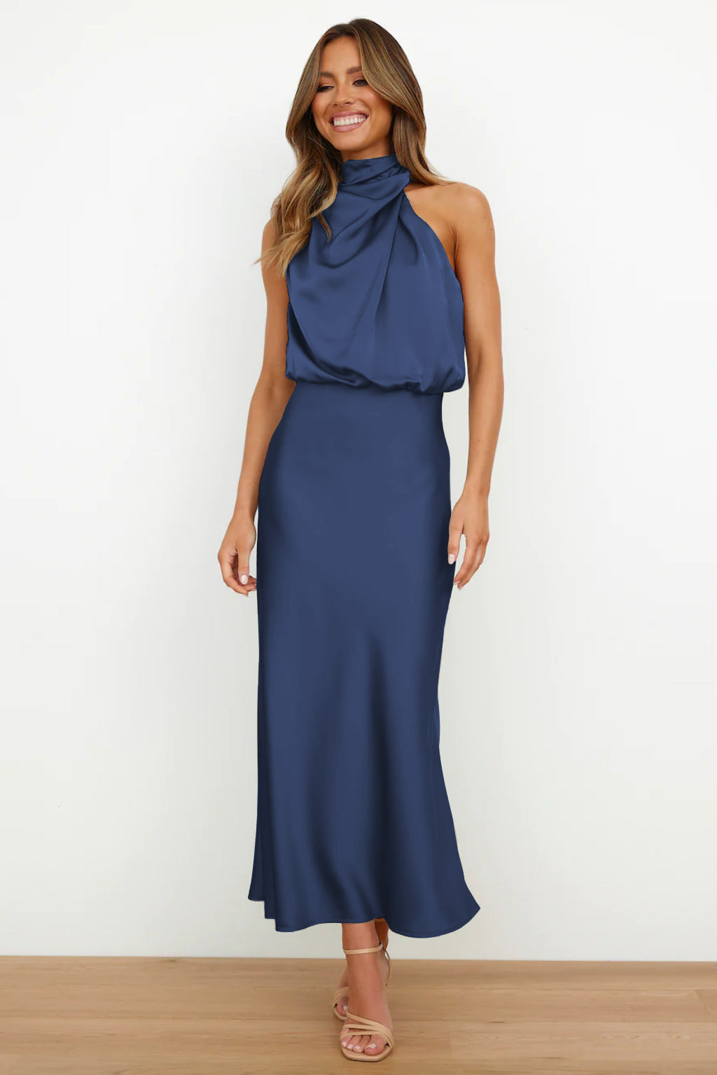 Katherine - Elegant Satin Dress