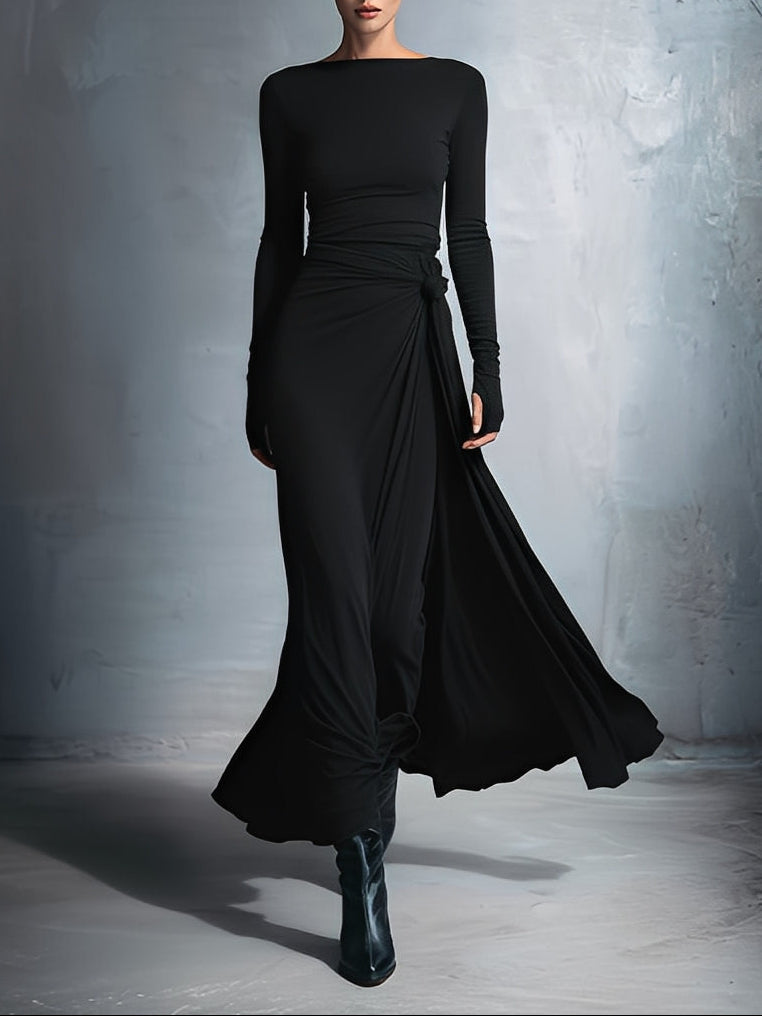 Vittoria | Maxi Dress with Side Knot