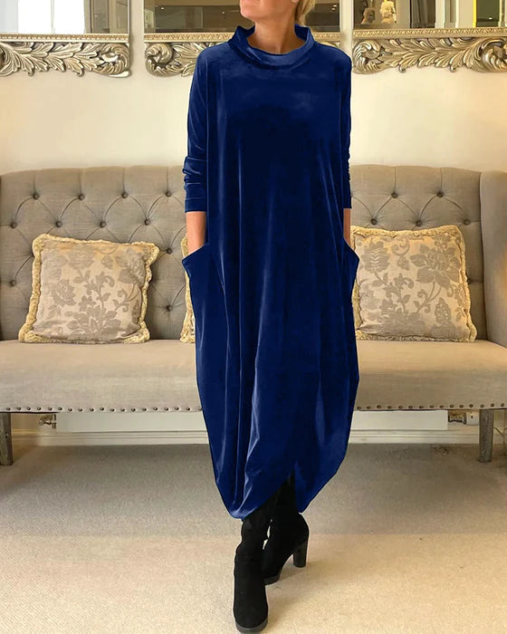 Iris - Velvet Winter Dress