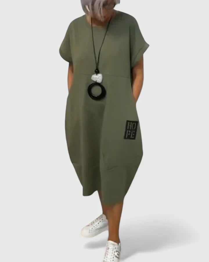 ZYRALIE – COMFORTABLE MIDI DRESS