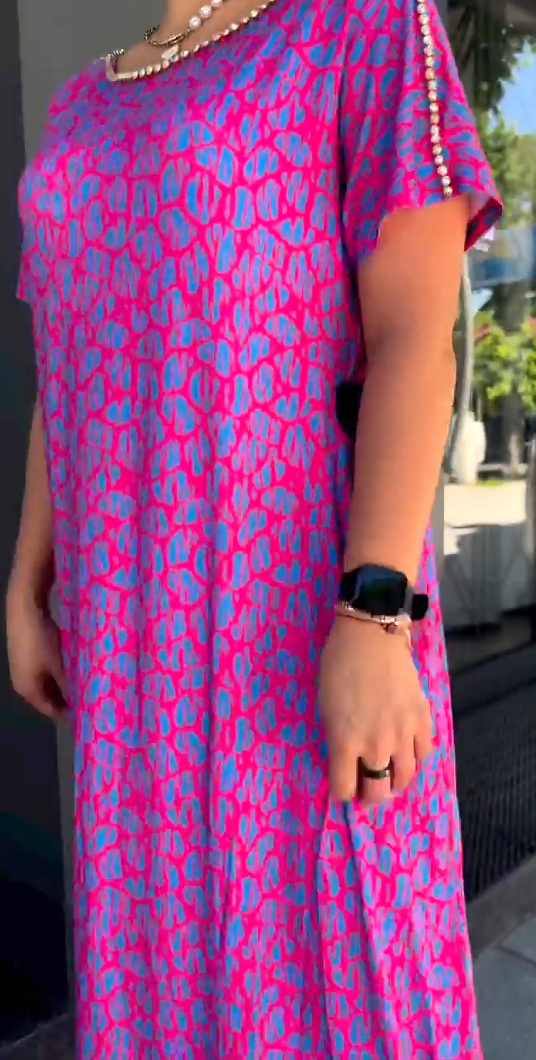 Xanthe | Fashionable Dress with Print