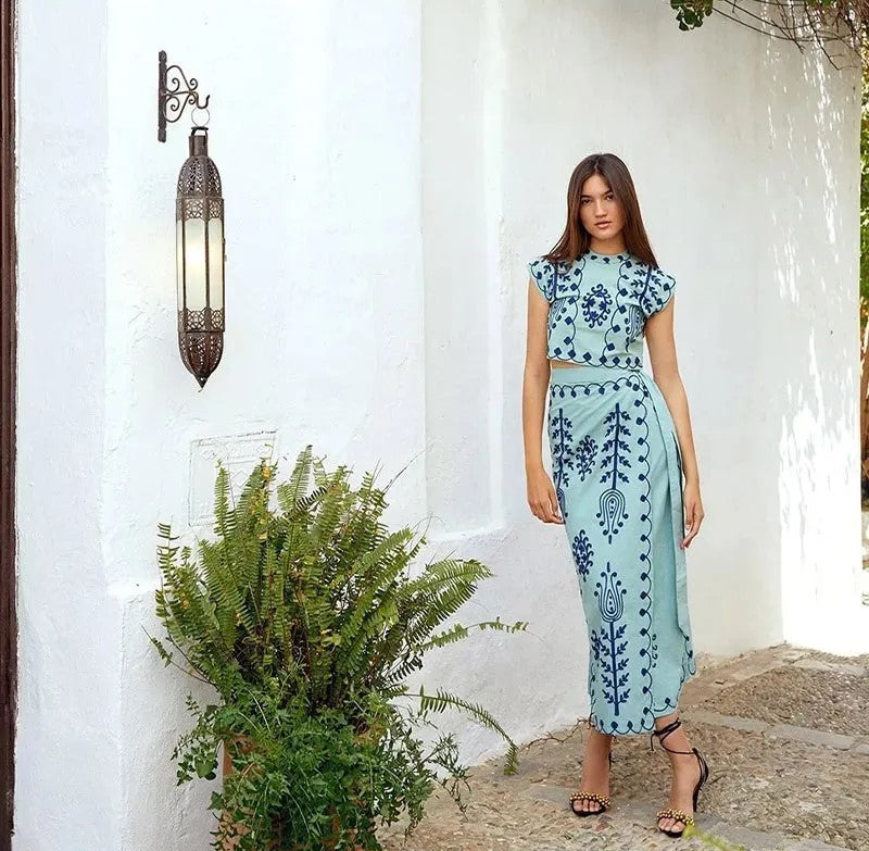 AURENELLE – CECILIA FLOWY SUMMER SET