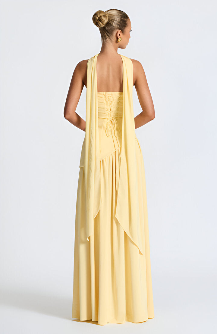 LOTTIE – RADIANT STRAPLESS EVENING GOWN