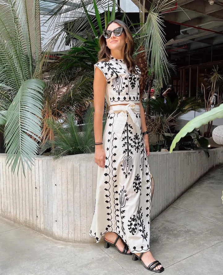 AURENELLE – CECILIA FLOWY SUMMER SET