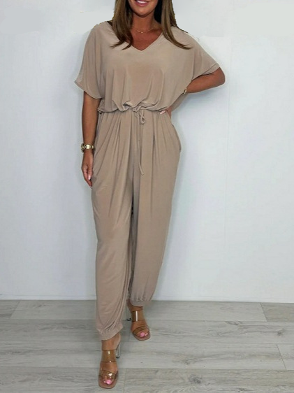 Mila – Comfortable Cotton Jumpsuit