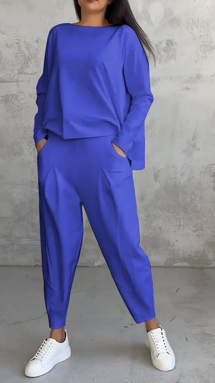 AVRA – COSY TWO-PIECE SET (SORT)