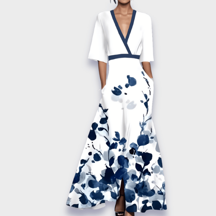 Chloe - Elegant Floral Dress
