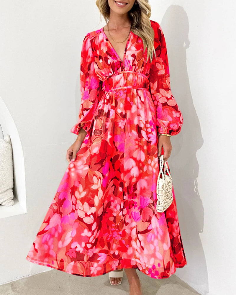 Elvira - Long Boho Style Dress