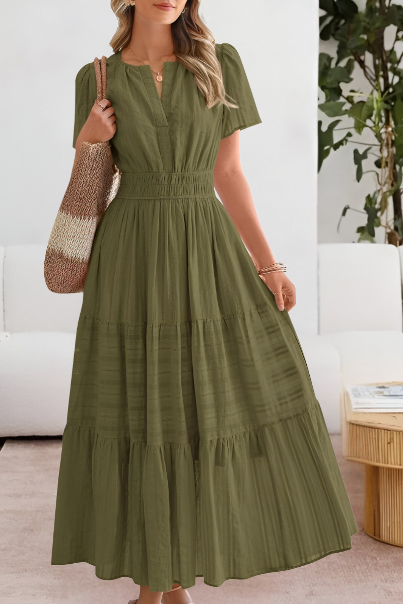 THESSALY – BREEZY BOHO DRESS WITH FLOWY CHARM