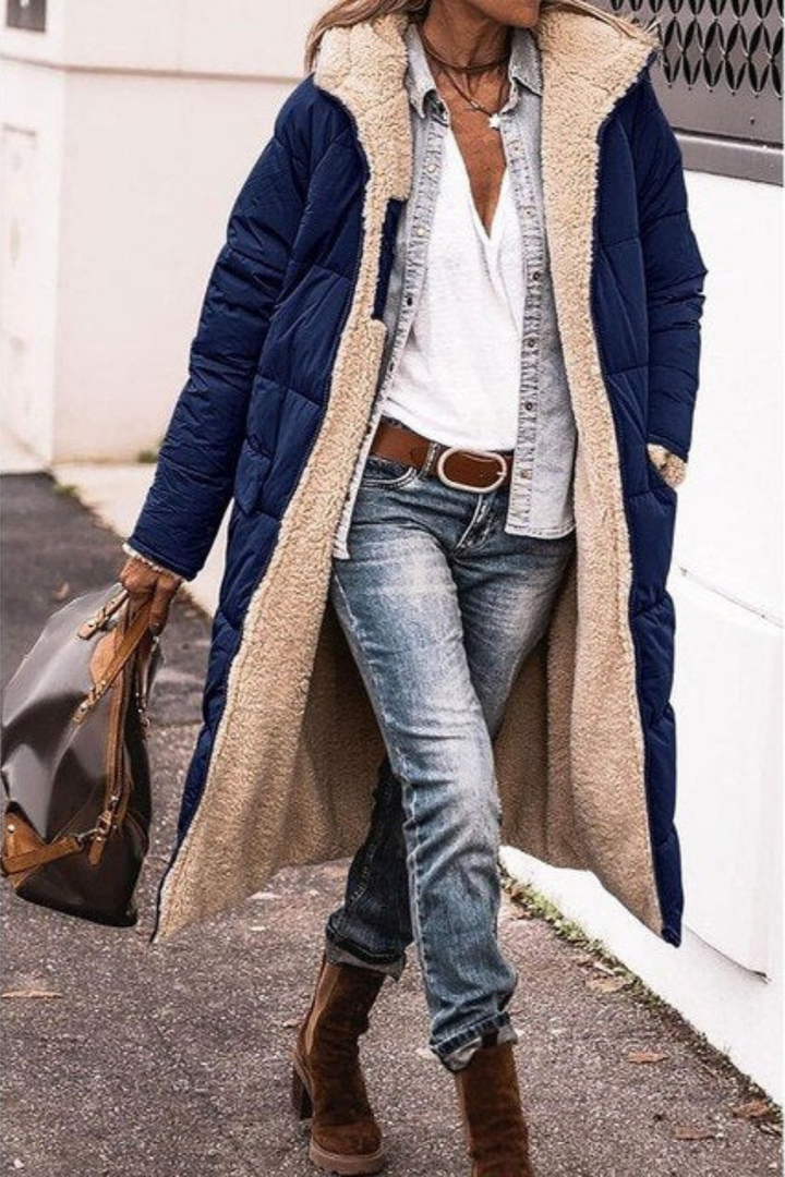 Sasha - Premium Elegant Reversible Coat