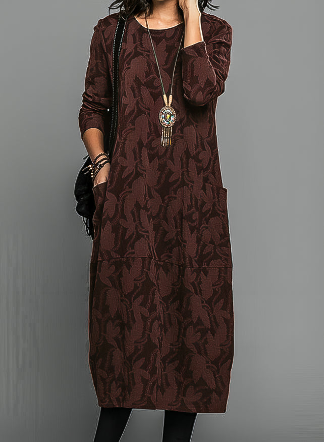 IRAVANYA – ELEGANT WARM WINTER DRESS