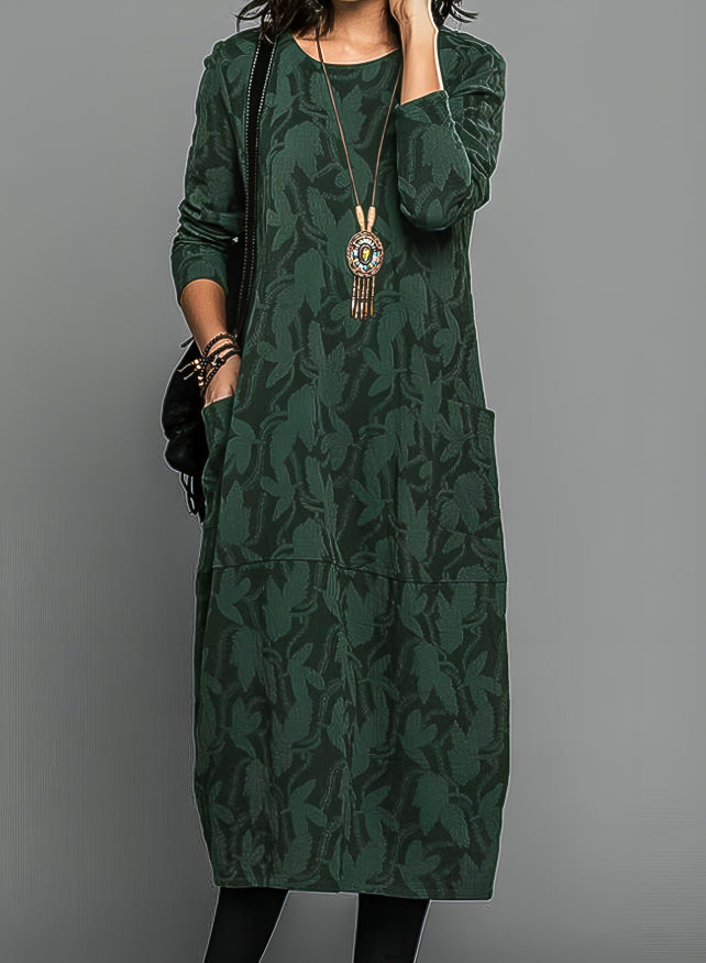 IRAVANYA – ELEGANT WARM WINTER DRESS