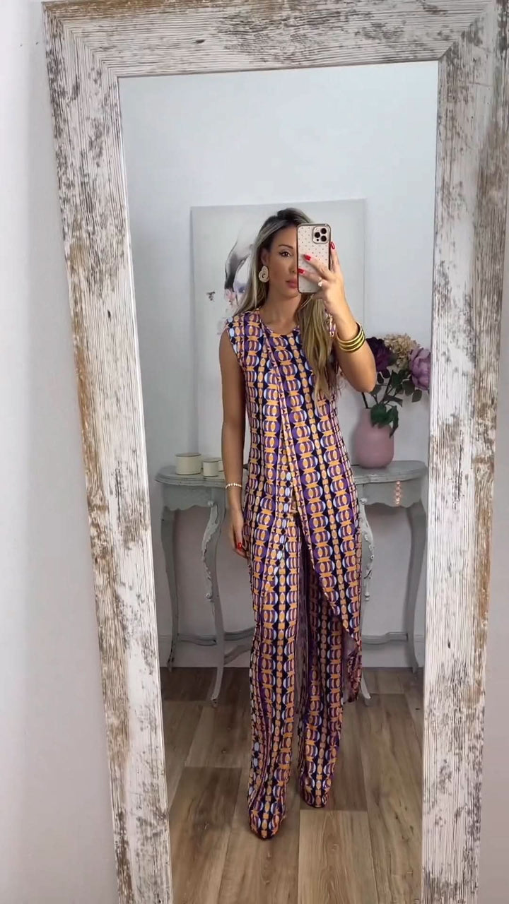 SKYE – PRINTED COMFY SUIT