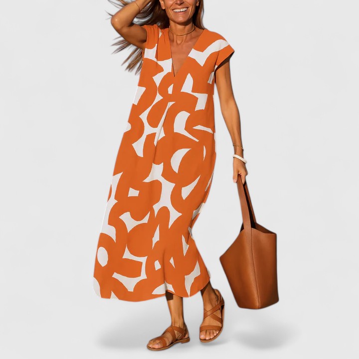 MIRAVELYN – SOPHISTICATED MAXI DRESS