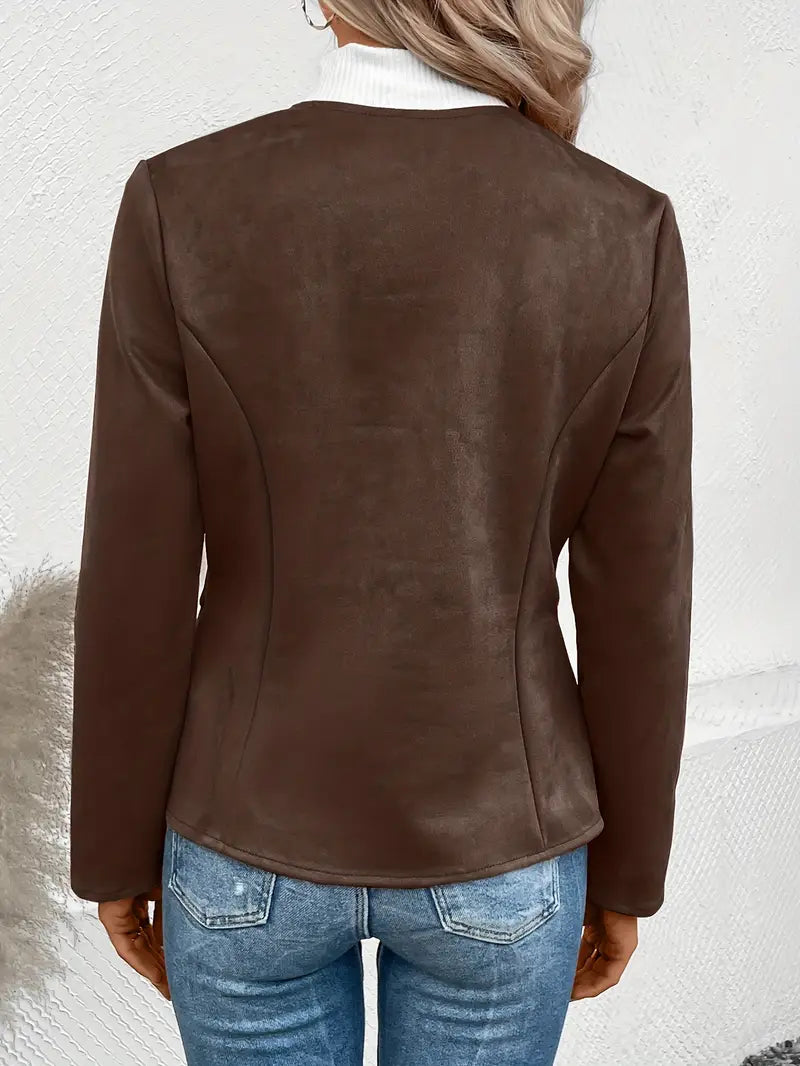 Thalia – Roksana Jacket With Zipper