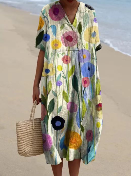 Graciela - Elegant Bohemian Dress