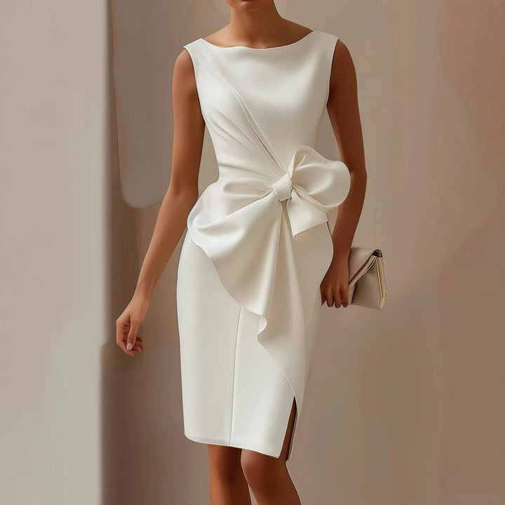 LENNYN – ELEGANT BOW-TIE DRESS