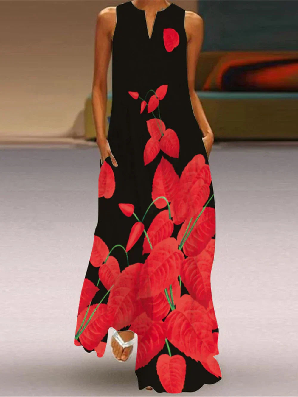 ZOEY – BUTTERFLY BLOOM A-LINE DRESS