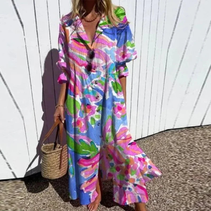 POPPY – BOHO LONG SUMMER DRESS