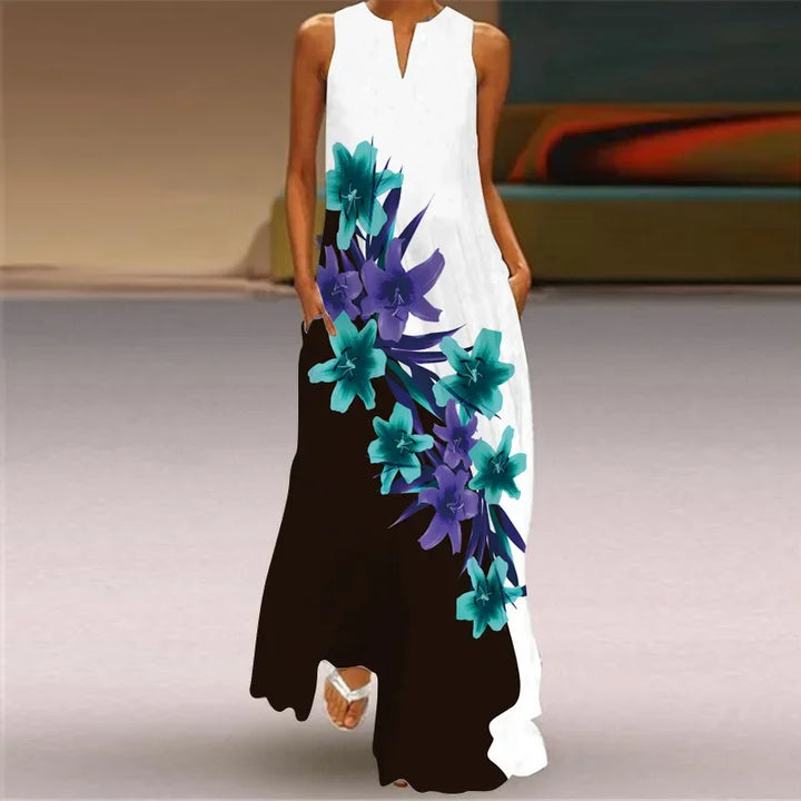 ZOEY – BUTTERFLY BLOOM A-LINE DRESS