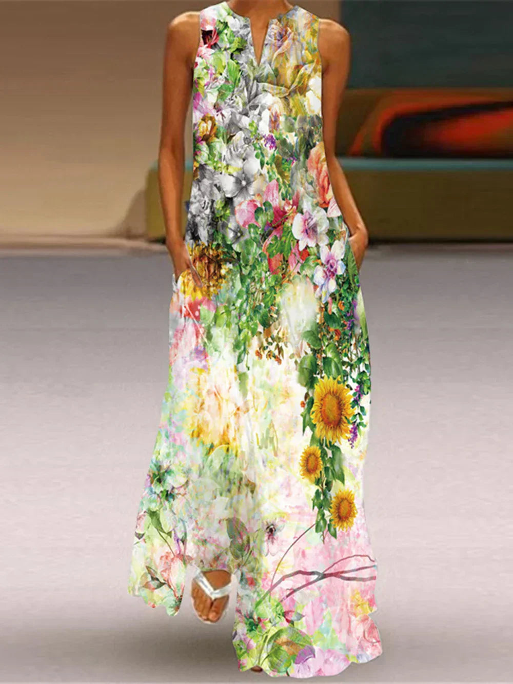 ZOEY – BUTTERFLY BLOOM A-LINE DRESS
