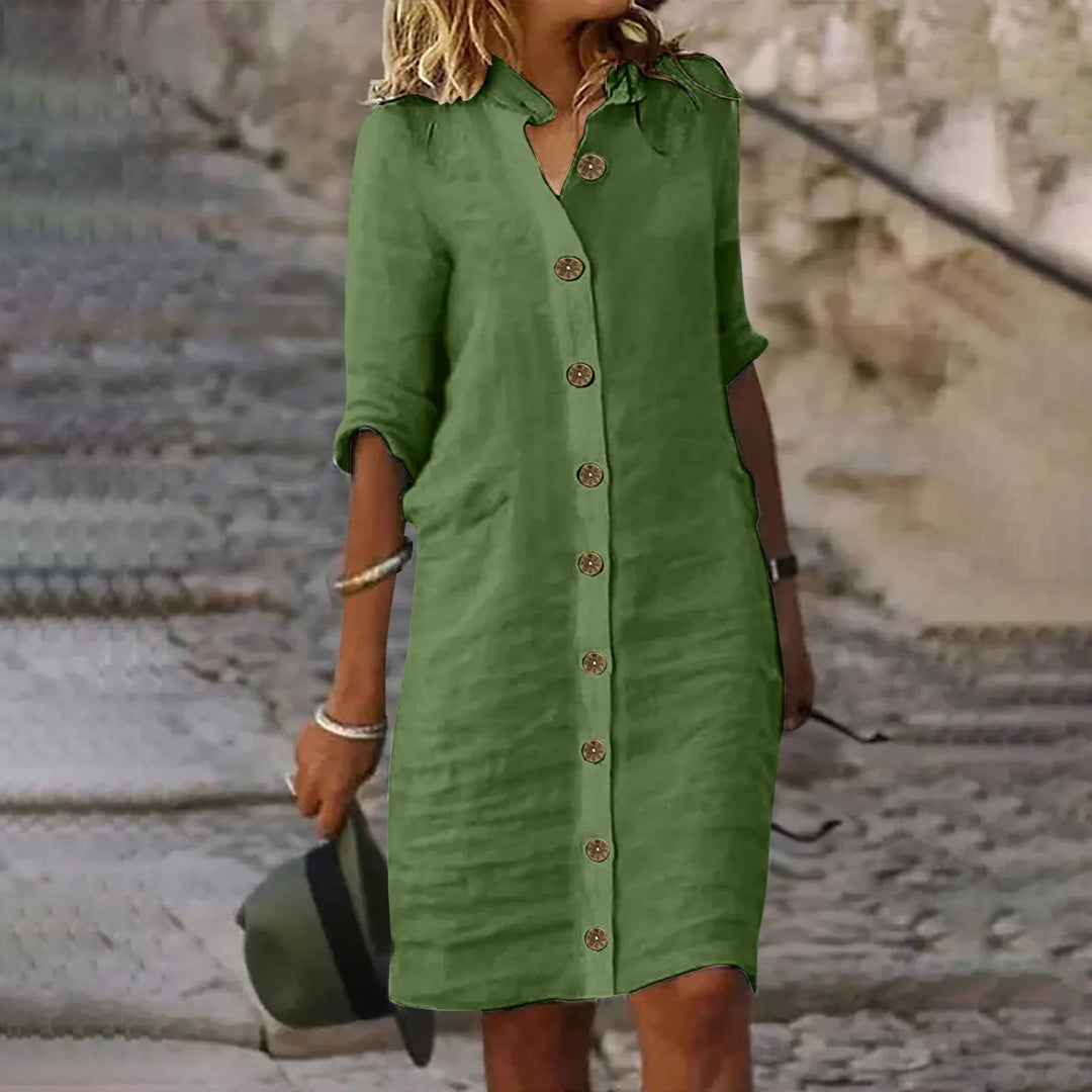 Bryn - Stylish Short Dress With Tummy Coverage