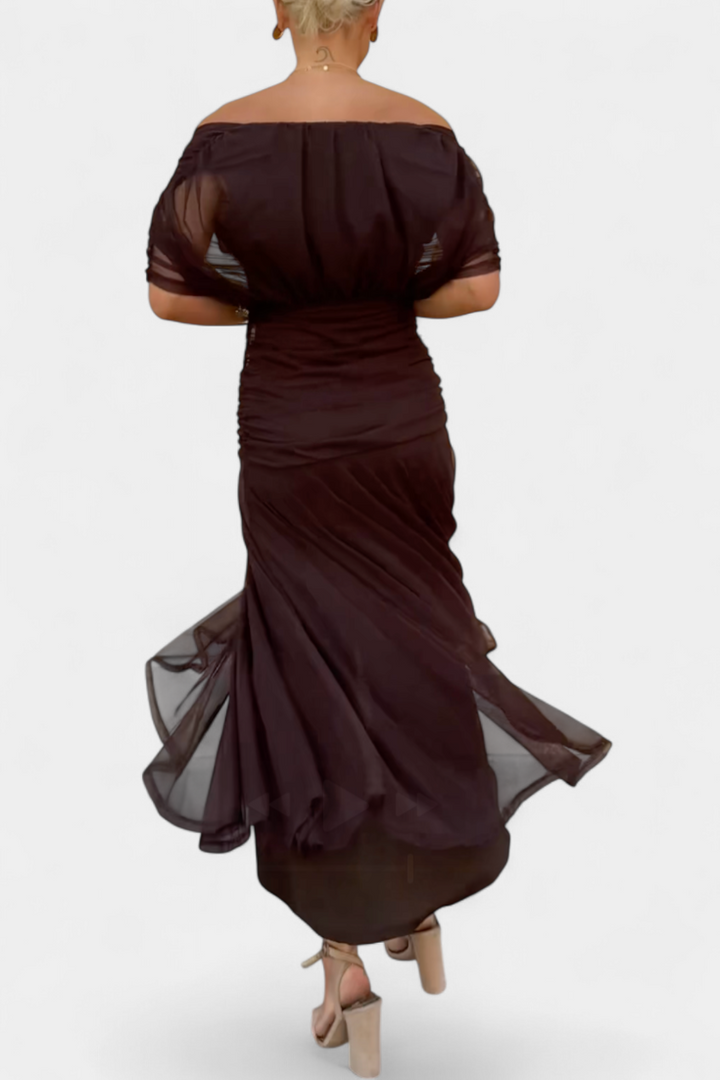 SYLTHERA – ELEGANT WOMEN’S ROMANTIC LONG FLORAL DRESS