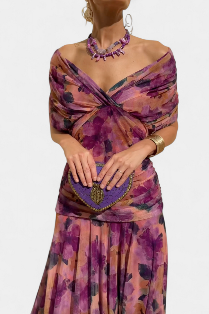 Eloria | Romantic Long Floral Dress