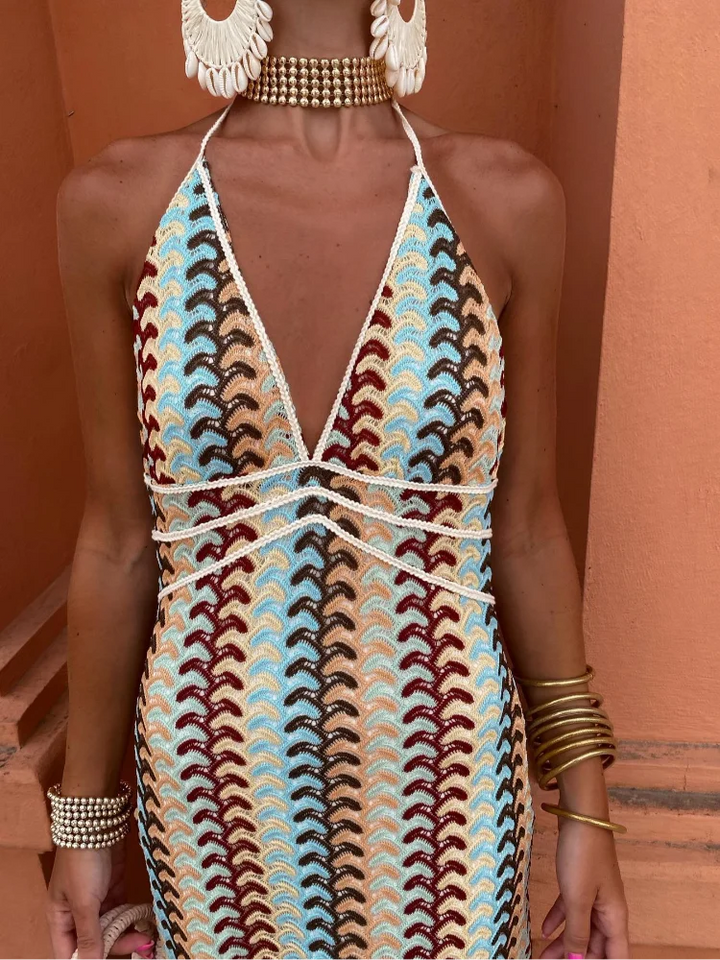 Dilara - Backless Maxi Dress