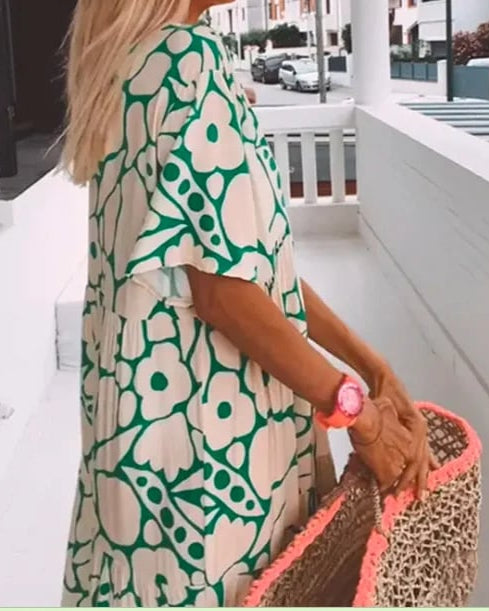 ZIRETHIA – BREEZY FLORAL DAY DRESS