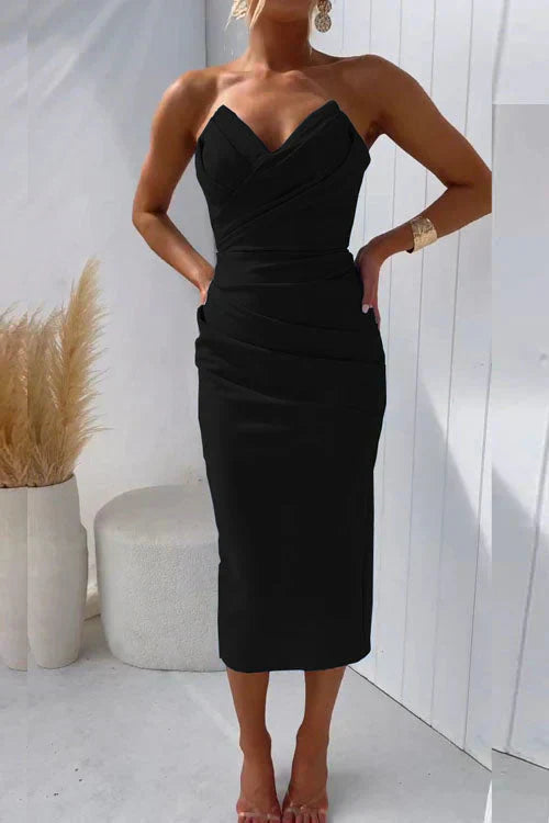 Florence - Backless Midi Dress