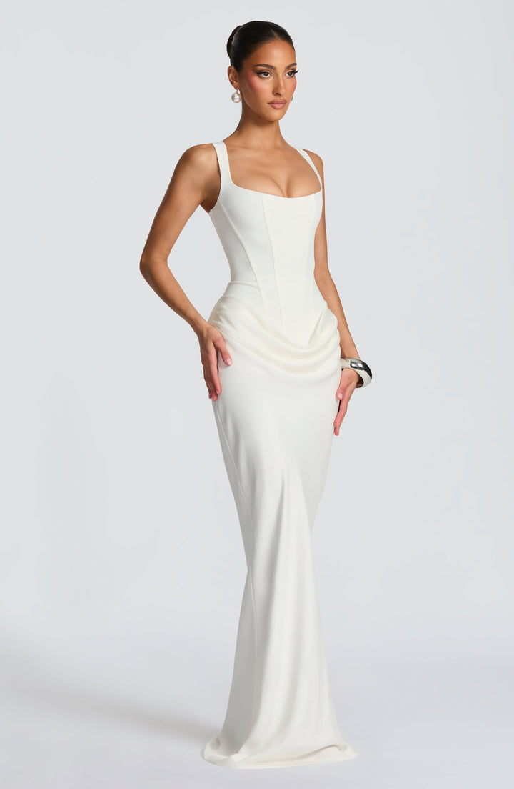 Luna | Maxi Dress with Square Neckline