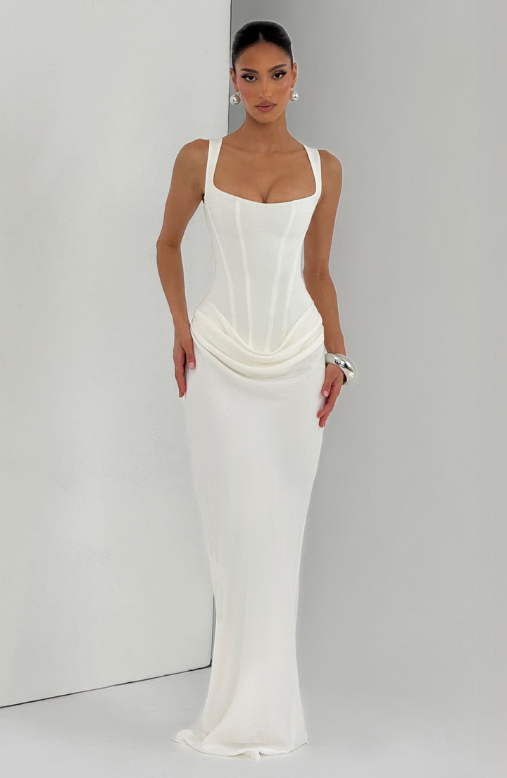 Luna | Maxi Dress with Square Neckline