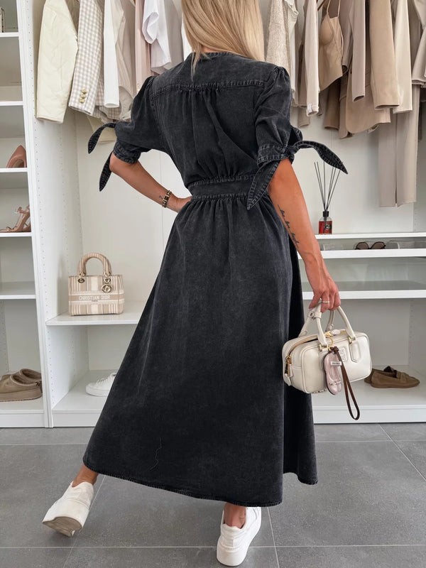 Marit | Radiant Denim Dress