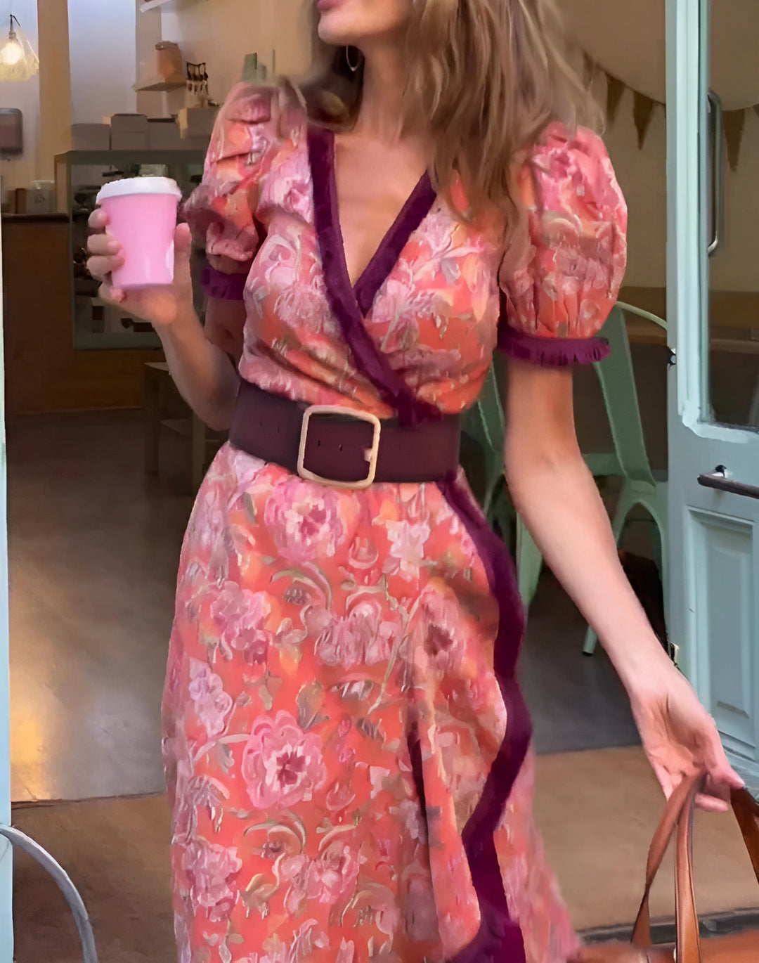 BELLAMY – ROMANTIC PINK MAXI OUTFIT