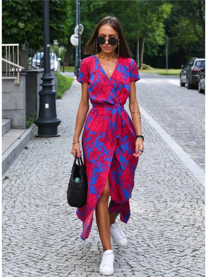 Clove – Print Long Dress