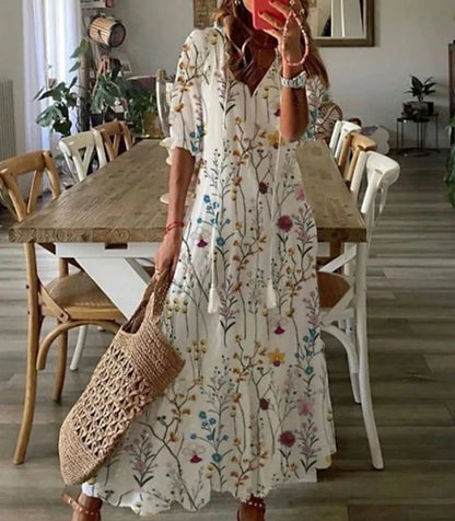SYLENARA – ROMANTIC FLOW MAXI DRESS